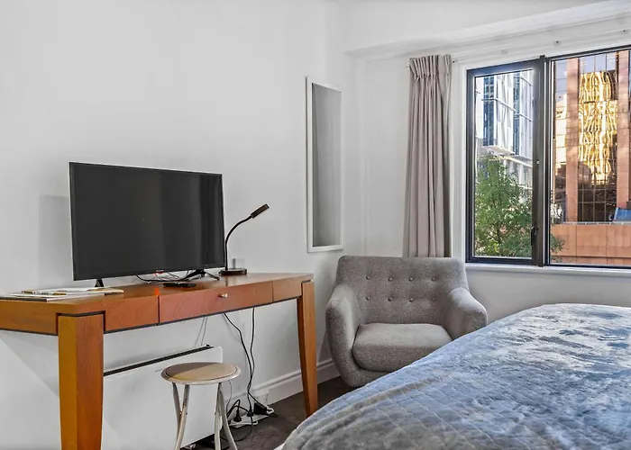 Cozy Room With King Bed, Gym And Pool Zodiak Stays Auckland