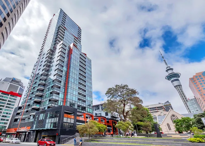 Haustierfreundliches Ferienwohnung Amazing Harbour, Skytower And Rangitoto Views Auckland